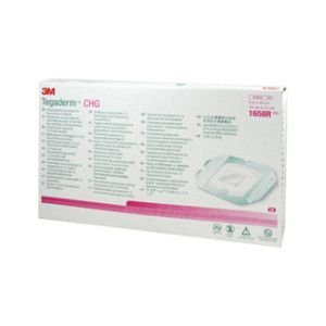 Tegaderm 3M CHG I. V. Fixierverband 10x12 cm 1658r