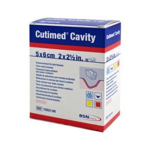 Cutimed Cavity Schaumverband 5x6 cm Nicht Haftend