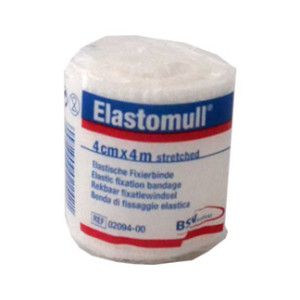 Elastomull 4 cmx4 m 45250 Elastische Fixierbinde