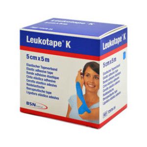 Leukotape K 5 cm Hellblau