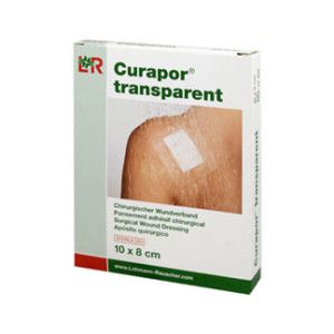 Curapor Wundverband Steril Transparent 8x10 cm