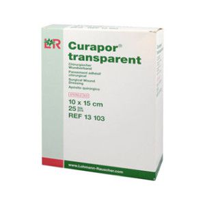 Curapor Wundverband Steril Transparent 10x15 cm