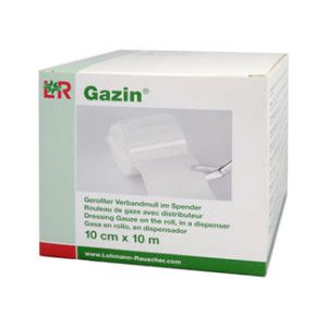 Gazin Verbandmull 10 cmx10 m 8fach