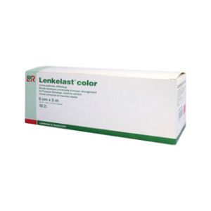 Lenkelast Color 6 cmx5 m rot ohne Zellglas