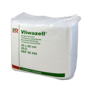 Vliwazell Saugkompressen 20x20 cm Unsteril