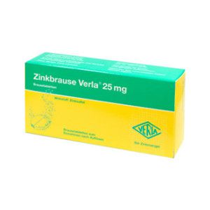 Zinkbrause Verla 25 mg