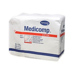 Medicomp Extra Kompressen 10x20 cm Unsteril