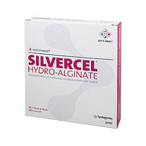 Silvercel Hydroalginat Verband 11x11cm
