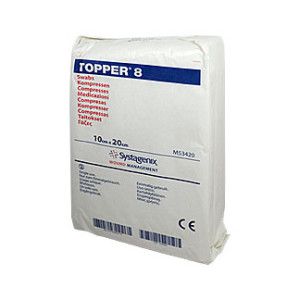 Topper 8 Kompressen 10x10 cm Unsteril