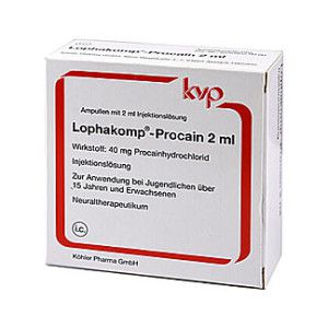 Lophakomp Procain 2 Ml Injektionslösung