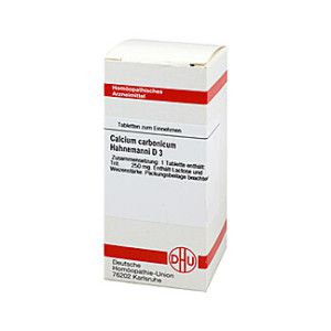 Calcium Carbonicum D 3 Tabletten Hahnemanni