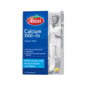 Abtei Calcium 1.000+D3 Osteo Vital Brausetabletten