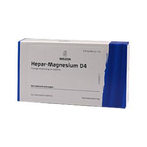 Hepar Magnesium D 4 Ampullen