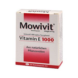 Mowivit Vitamin E 1000 Kapseln