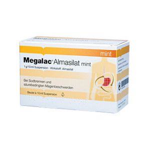 Megalac Almasilat mint 1 g/10 ml Suspension