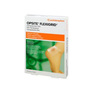 Opsite Flexigrid Transparenter Wundverband 6x7cm Steril