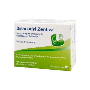Bisacodyl Zentiva Magensaftresistente Tabletten
