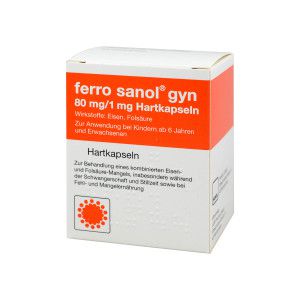 Ferro Sanol gyn Hartkapseln magensaftresistene Pellets