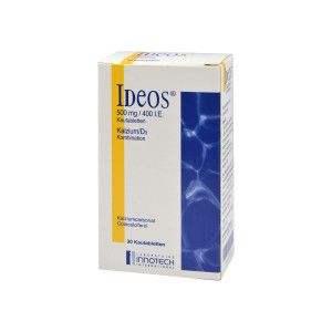 Ideos 500 mg/400 I.E. Kautabletten