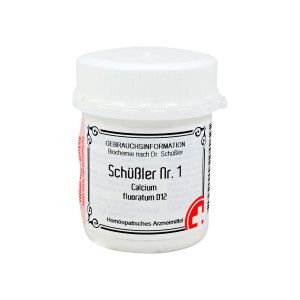 Biochemie nach Dr. Schüßler Nr. 1 Calcium fluoratum D12