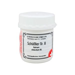 Biochemie nach Dr. Schüßler Nr. 8 Natrium chloratum D6