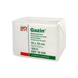 Gazin Mullkompressen 10x10 cm Unsteril 8fach Op