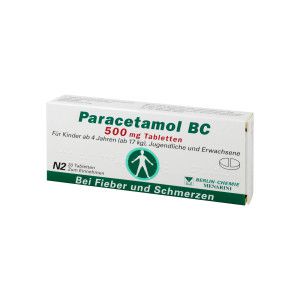 Paracetamol BC 500 mg Tabletten