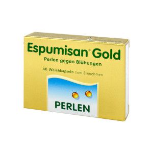 Espumisan Gold Perlen gegen Blähungen