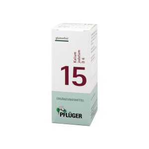 Biochemie Pflüger 15 Kalium Jodatum D 6 Tabletten