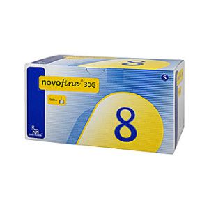 Novofine 8 Kanülen 0,30x8 mm Orifarm
