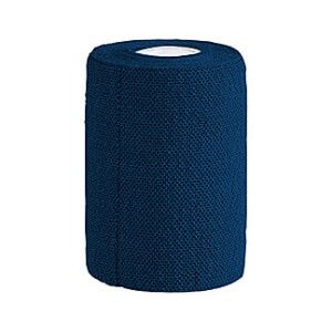 Höga Lastic Haft Binde 8 cm x 5 m Blau