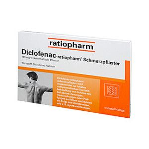 Diclofenac ratiopharm Schmerzpflaster