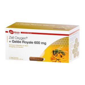Zell Oxygen + Gelee Royale 600 mg Trinkampullen
