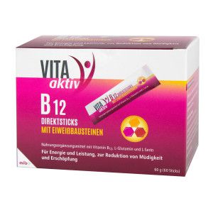 Vita Aktiv B12 Direktsticks mit Eiweißbausteinen