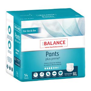 Gehe Balance Pants Plus Prime Größe XL