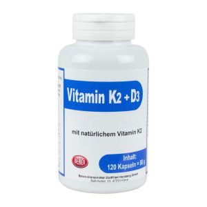 Vitamin K2 + D3 Kapseln