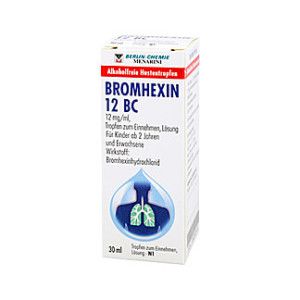 Bromhexin 12 bc Tropfen Zum Einnehmen