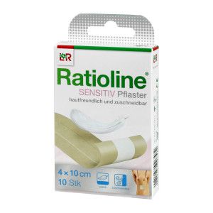 Ratioline Sensitive Wundschnellverband 4cm x 10cm