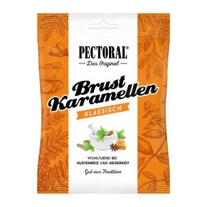 Pectoral Brust-Karamellen Beutel