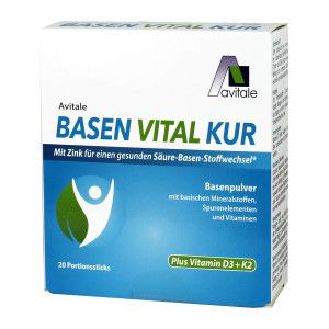 Basen Vital Kur plus Vitamin D3+K2 Pulver