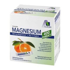 Magnesium 400 direkt Portionssticks Orange