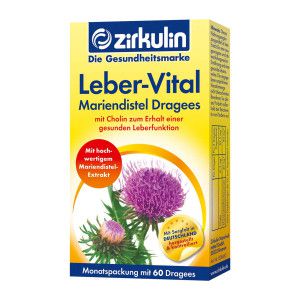 Zirkulin Leber-Vital Mariendistel Dragees