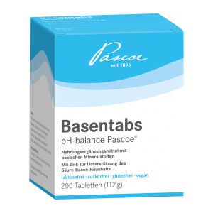 Basentabs pH balance Pascoe