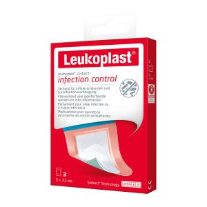 Leukoplast Leukomed Sorbact steril 5x7,2 cm