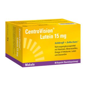 CentroVision Lutein 15 mg Kapseln