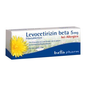 Levocetirizin beta 5 mg Filmtabletten