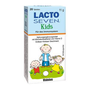 Lacto Seven Kids Erdbeer-Himbeer-Geschmack