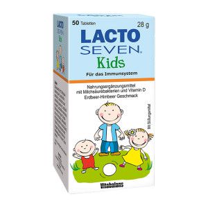 Lacto Seven Kids Erdbeer-Himbeer-Geschmack