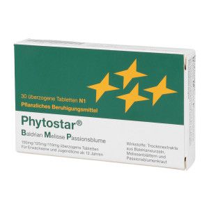 Phytostar Baldrian Melisse Passionsblume 150 m/125 mg/110 mg