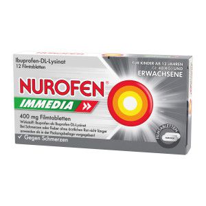 Nurofen Immedia Filmtabletten bei Schmerzen 400 mg